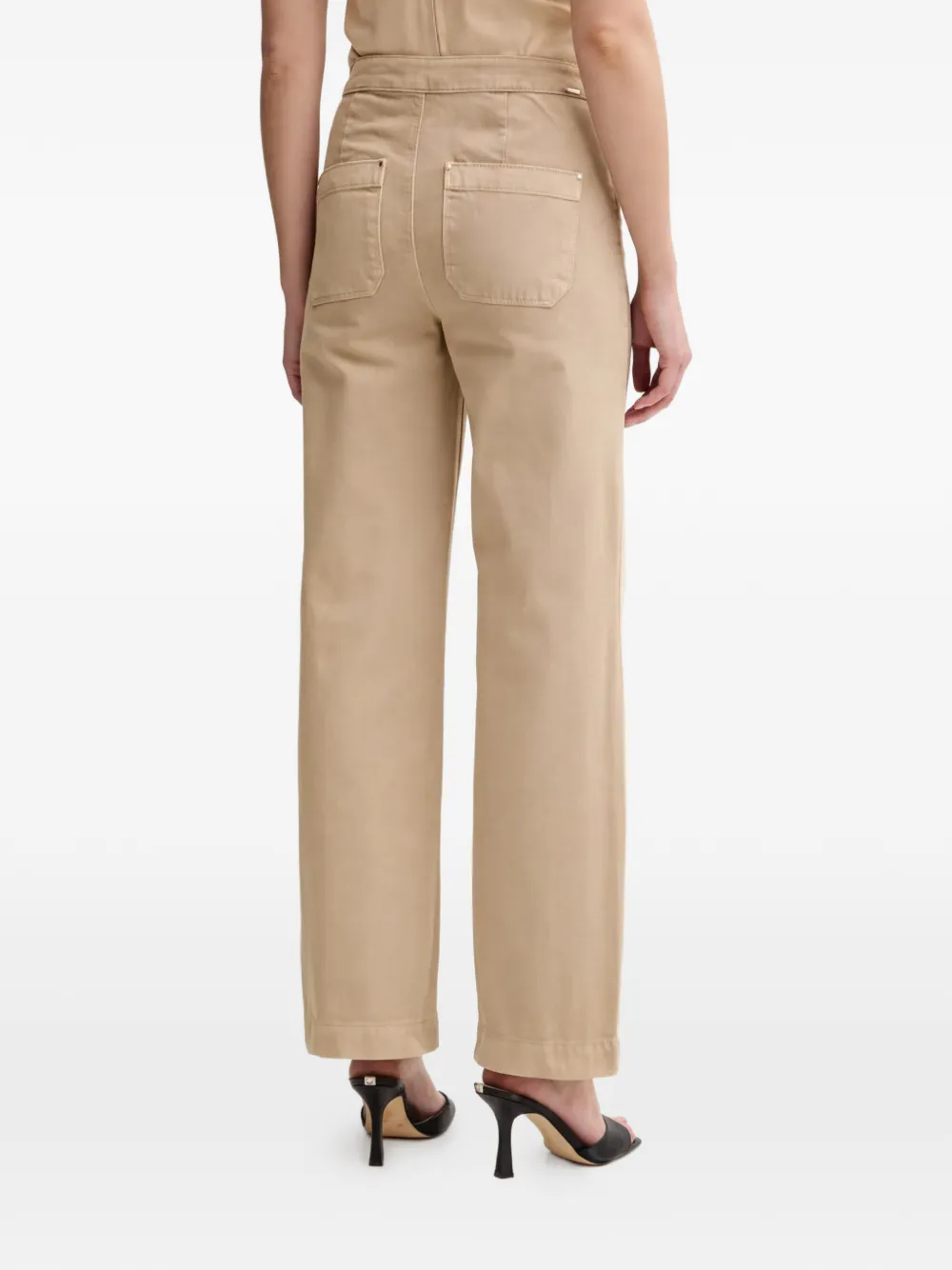  Morgan Pantalones Con Botones - Neutro 