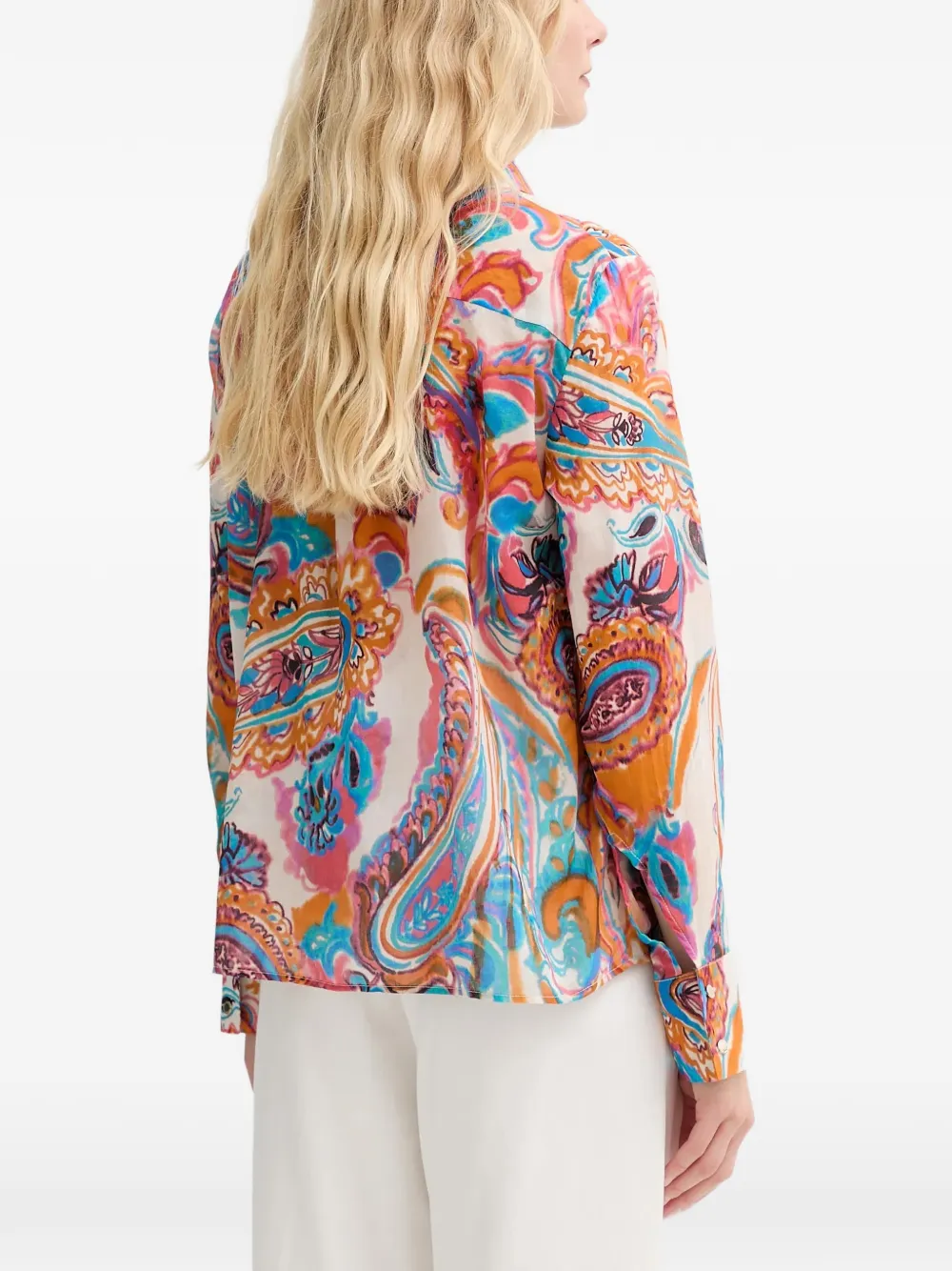 Morgan blouse met paisley-print Beige