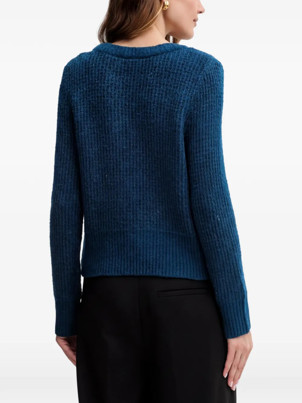Morgan Trui met lange mouwen Blauw