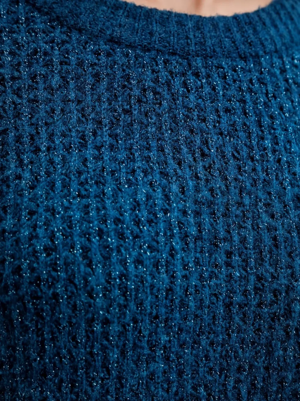 Morgan Trui met lange mouwen Blauw