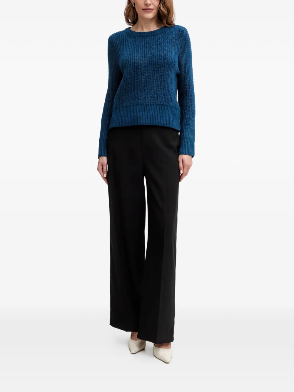 Morgan Trui met lange mouwen Blauw
