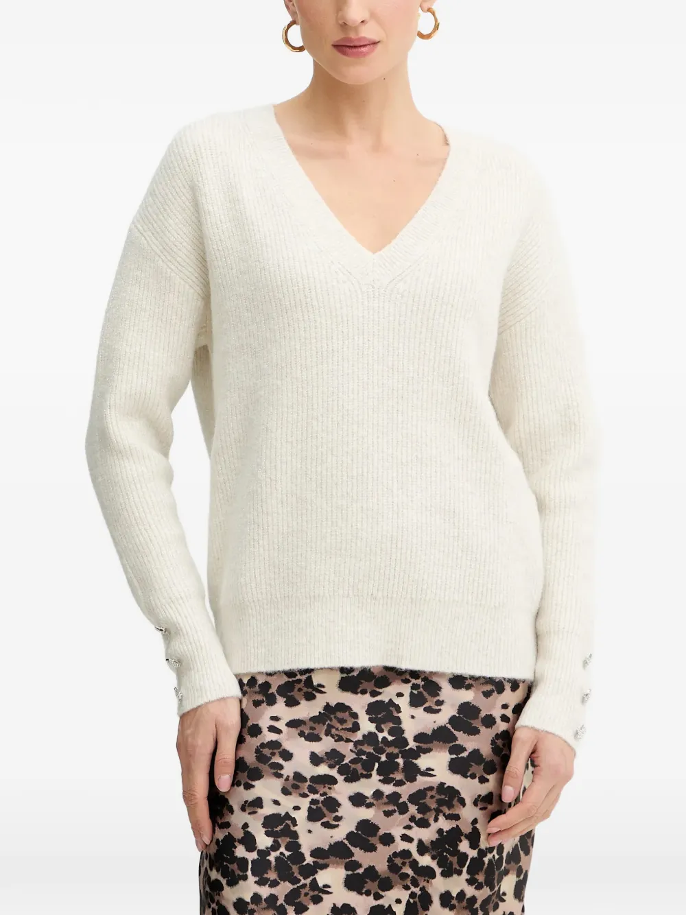 Morgan V-neck sweater