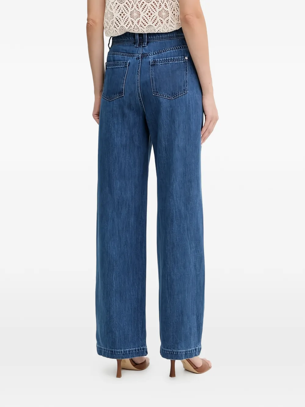 Morgan Plooibroek Blauw