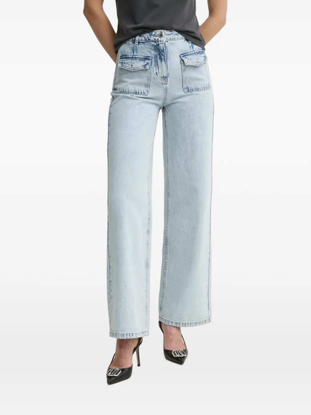 Morgan straight leg jeans