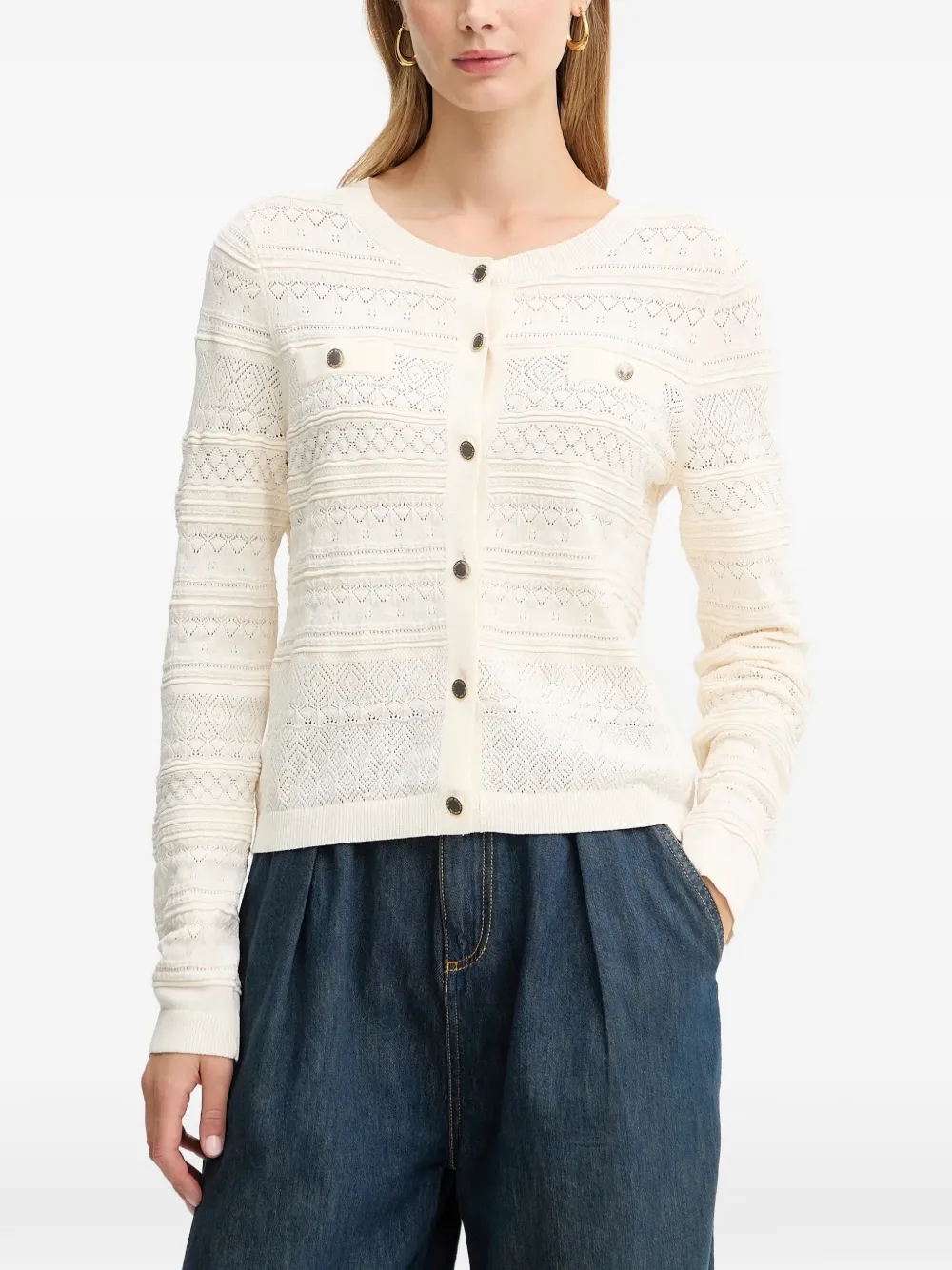 Morgan button-up cardigan