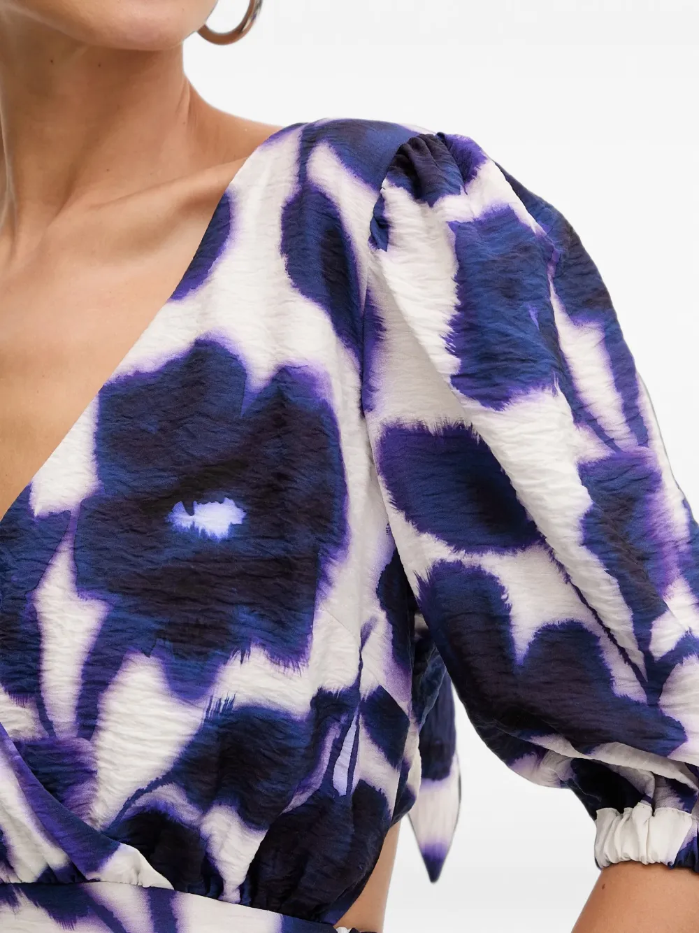 Morgan Mini-jurk met bloemenprint Wit