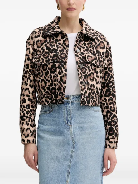 Morgan leopard-print jacket