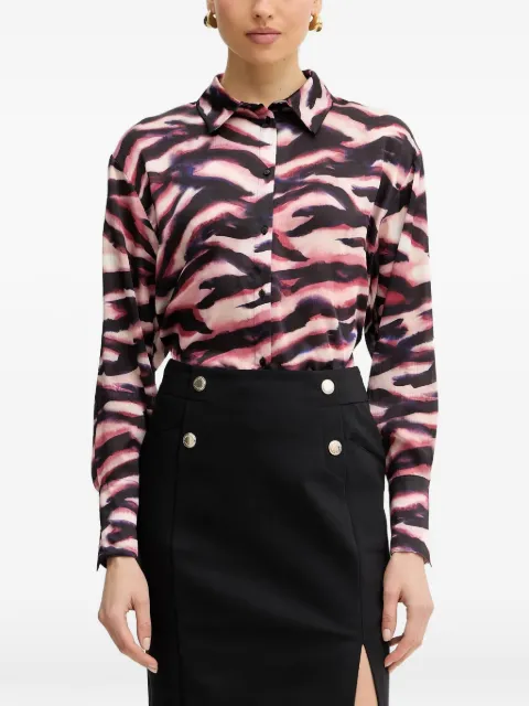 Morgan printed buttoned shirt