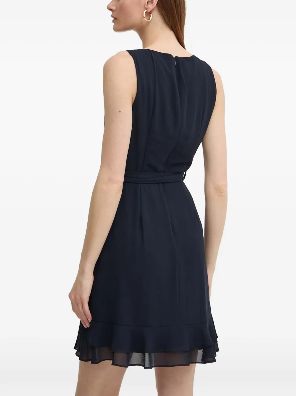 Morgan Jurk met ruches Blauw