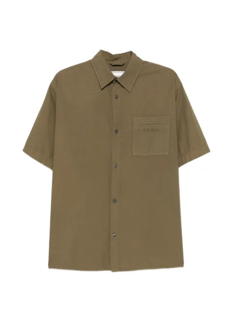 Iceberg logo-embroidered short-sleeve shirt