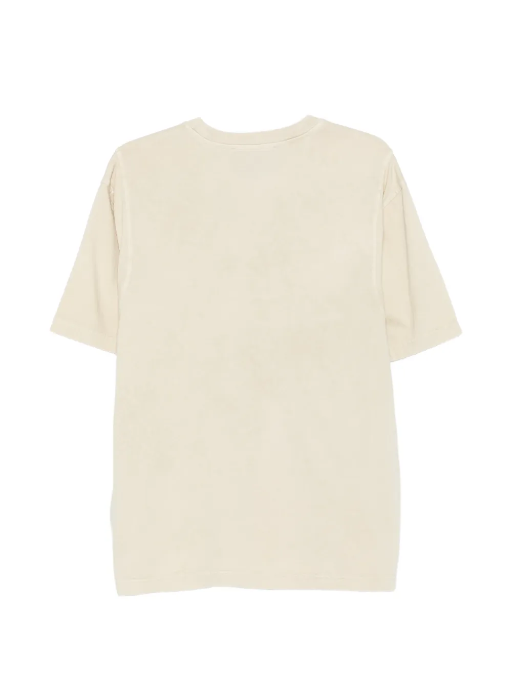 Iceberg T-shirt met logoplakkaat Beige