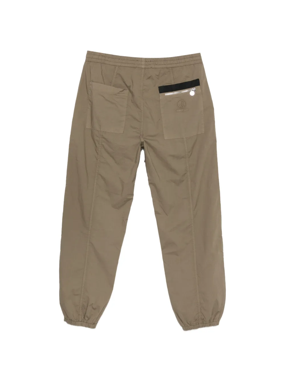 Iceberg Katoenen trainingsbroek met elastische taille Groen
