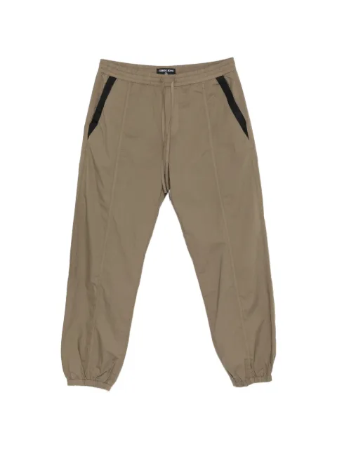 Iceberg elasticated-waist cotton track pants