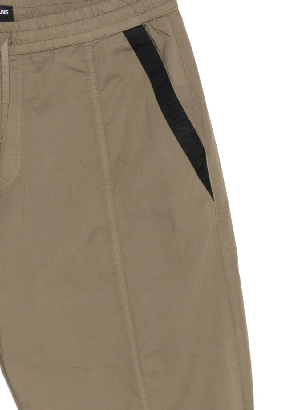 Iceberg Katoenen trainingsbroek met elastische taille Groen