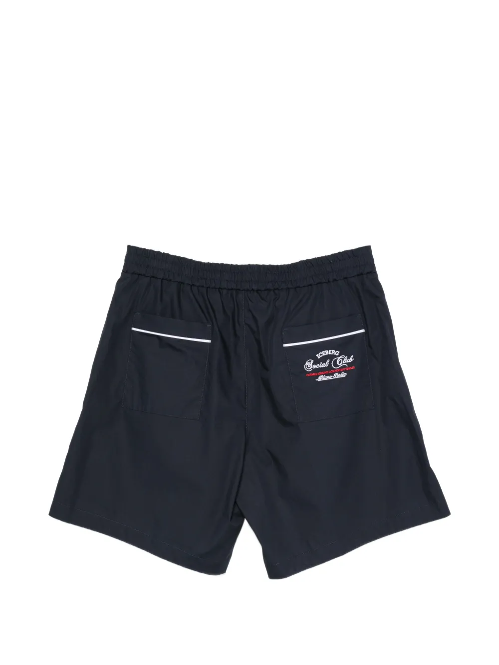 Iceberg Shorts met afwerking Blauw