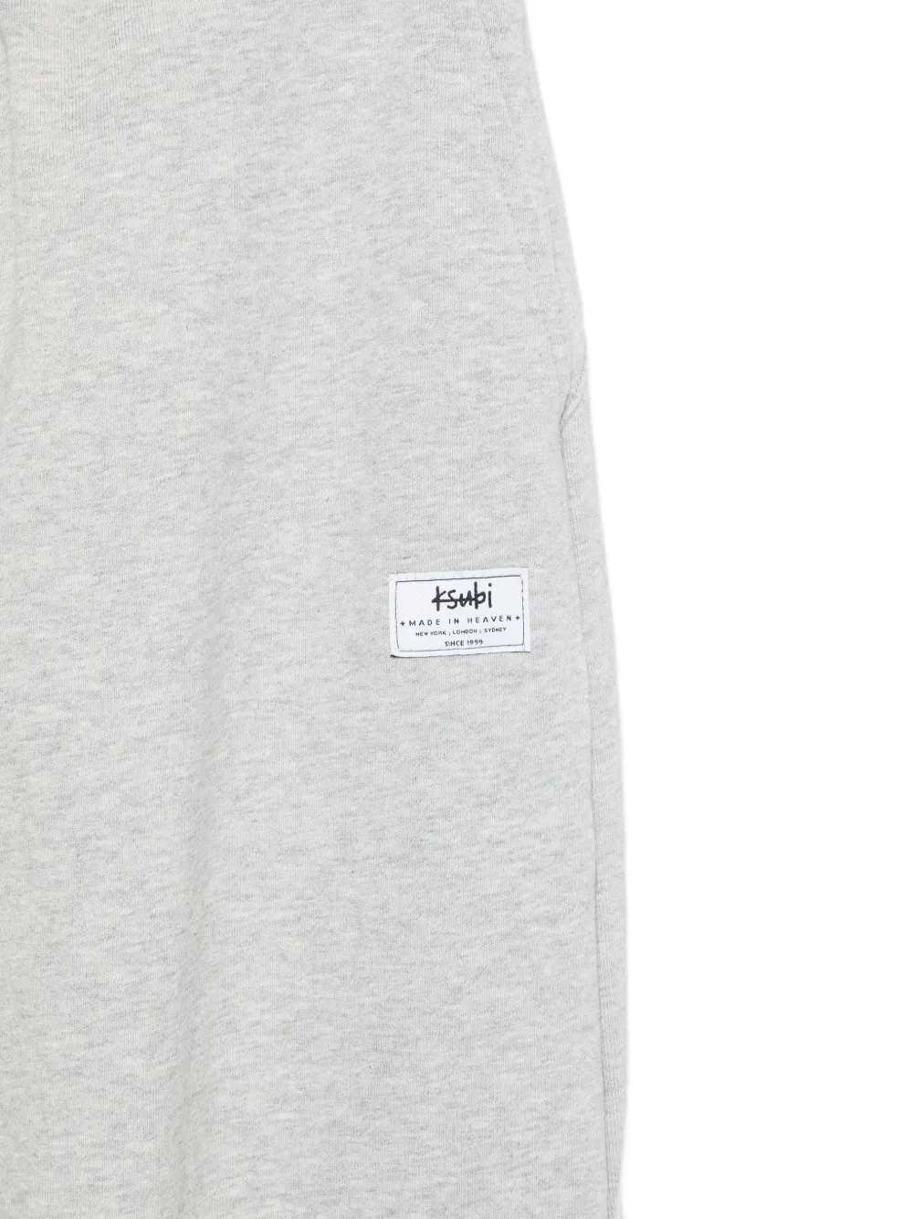  Ksubi Logo-patch Track Pants - Grey 