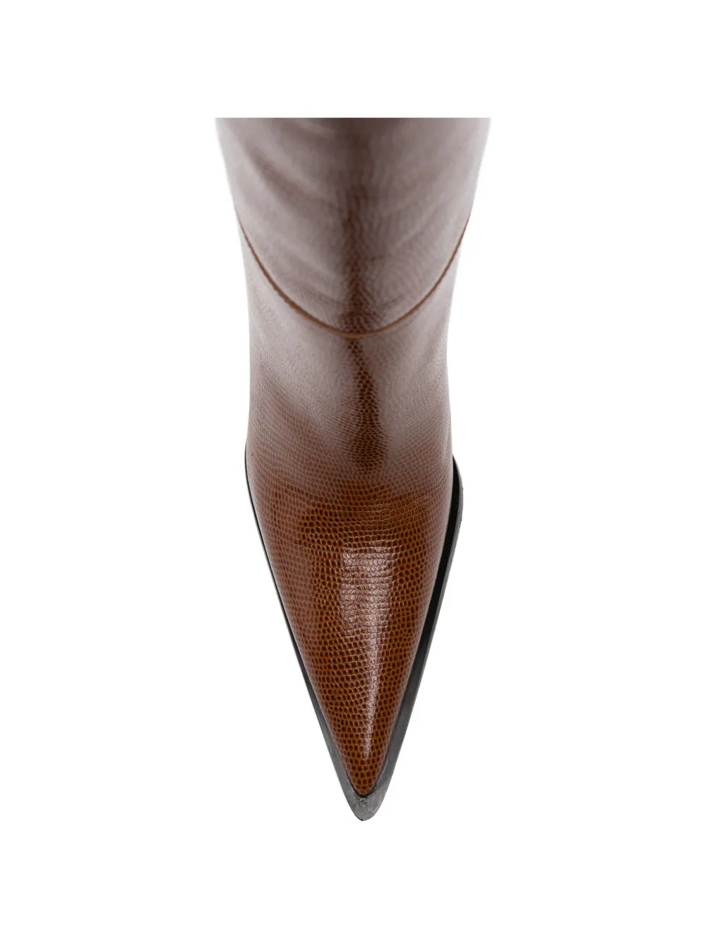 Coperni cowboy Bridge lizard print boots Bruin