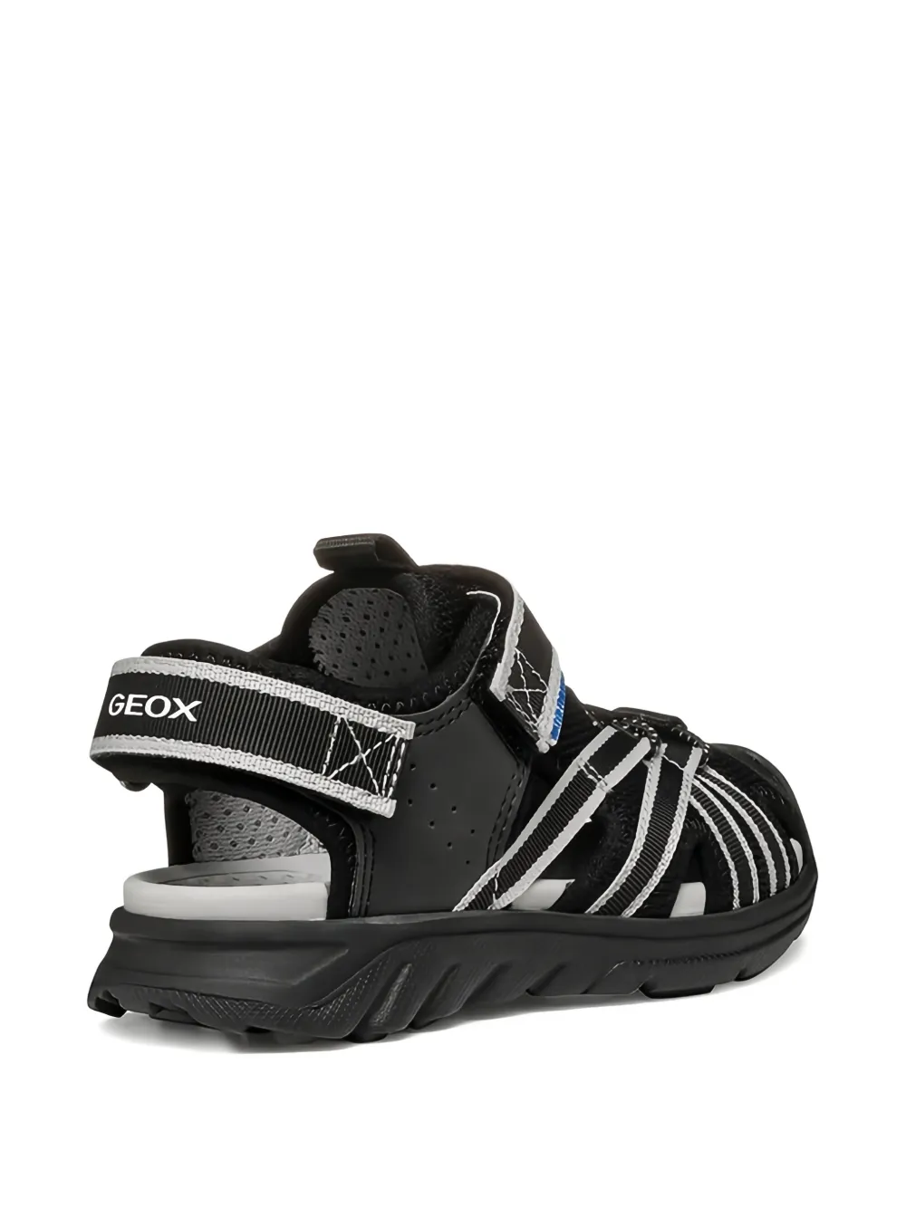 Geox Kids Airadyum strap sandals Zwart