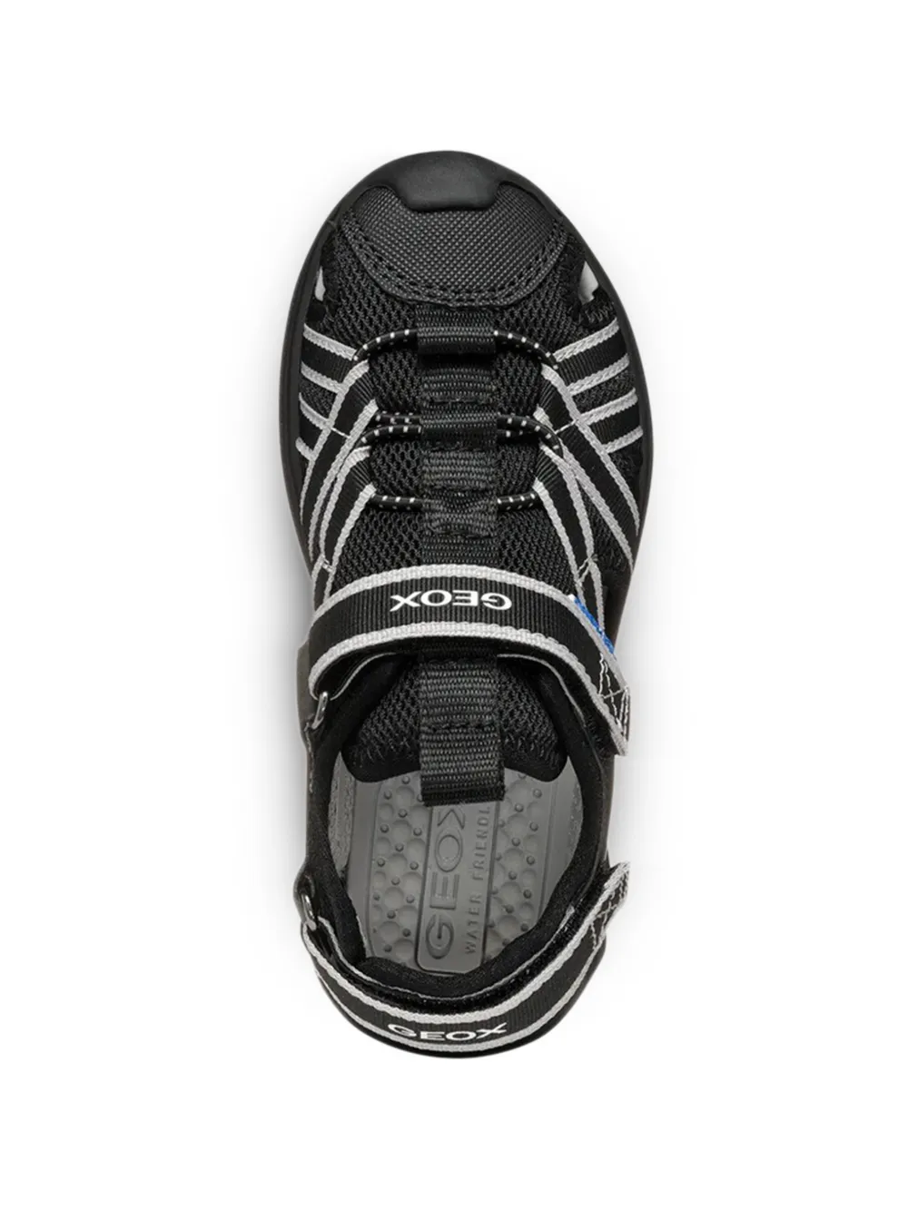 Geox Kids Airadyum strap sandals Zwart