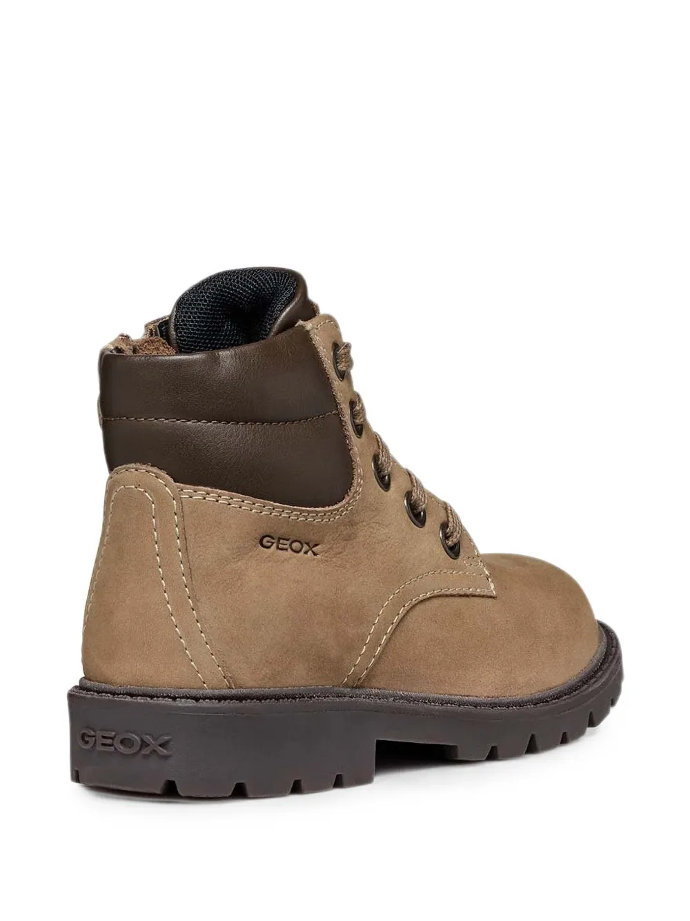 Geox Kids Shaylax veterlaarzen met vlakken Bruin