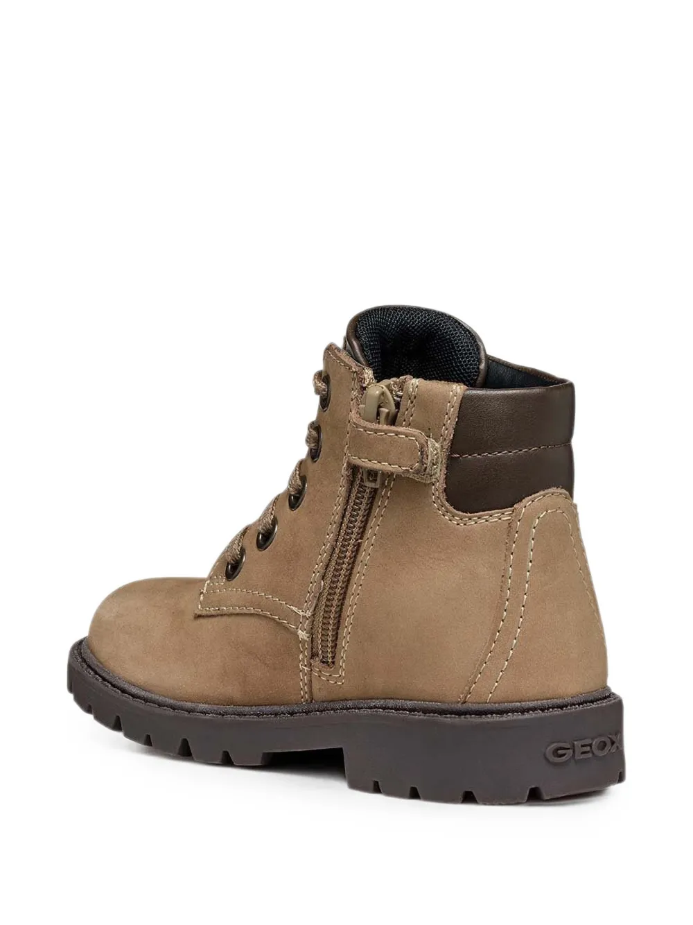 Geox Kids Shaylax veterlaarzen met vlakken Bruin