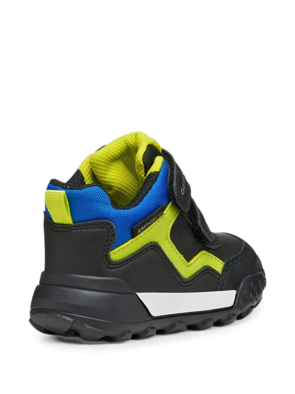 Geox Kids Trekkyup Abx laarzen met klittenband Zwart