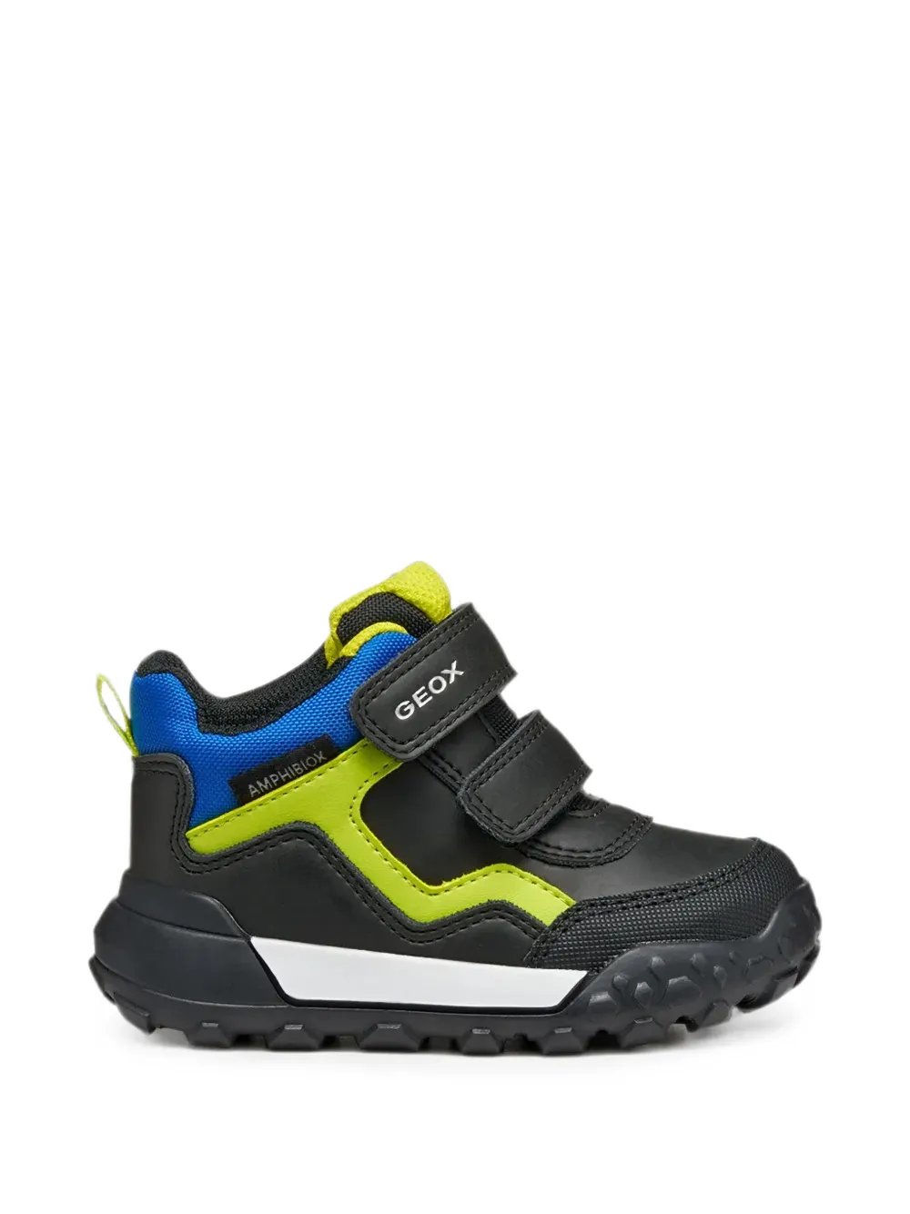 Geox Kids Trekkyup Abx laarzen met klittenband Zwart