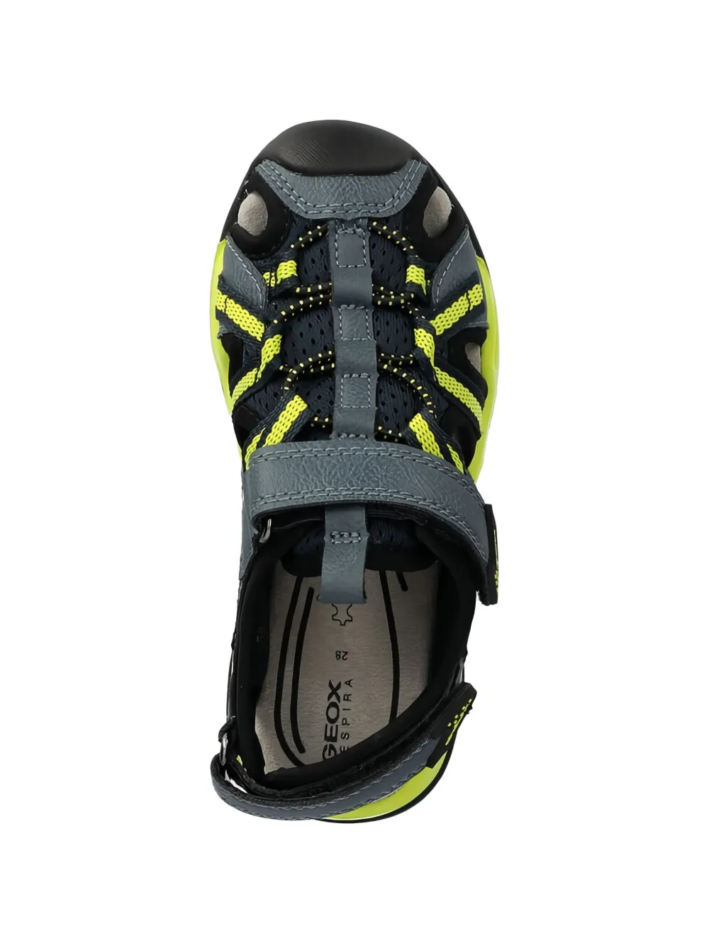 Geox Kids Borealis sandalen met bandje Grijs