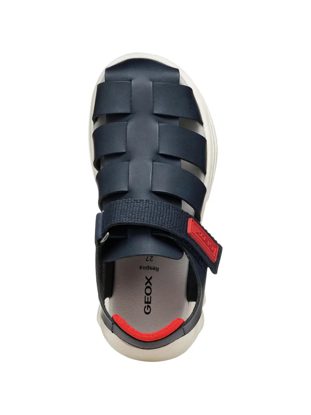 Geox Kids Airadyum touch-strap cage-style sandals Blauw