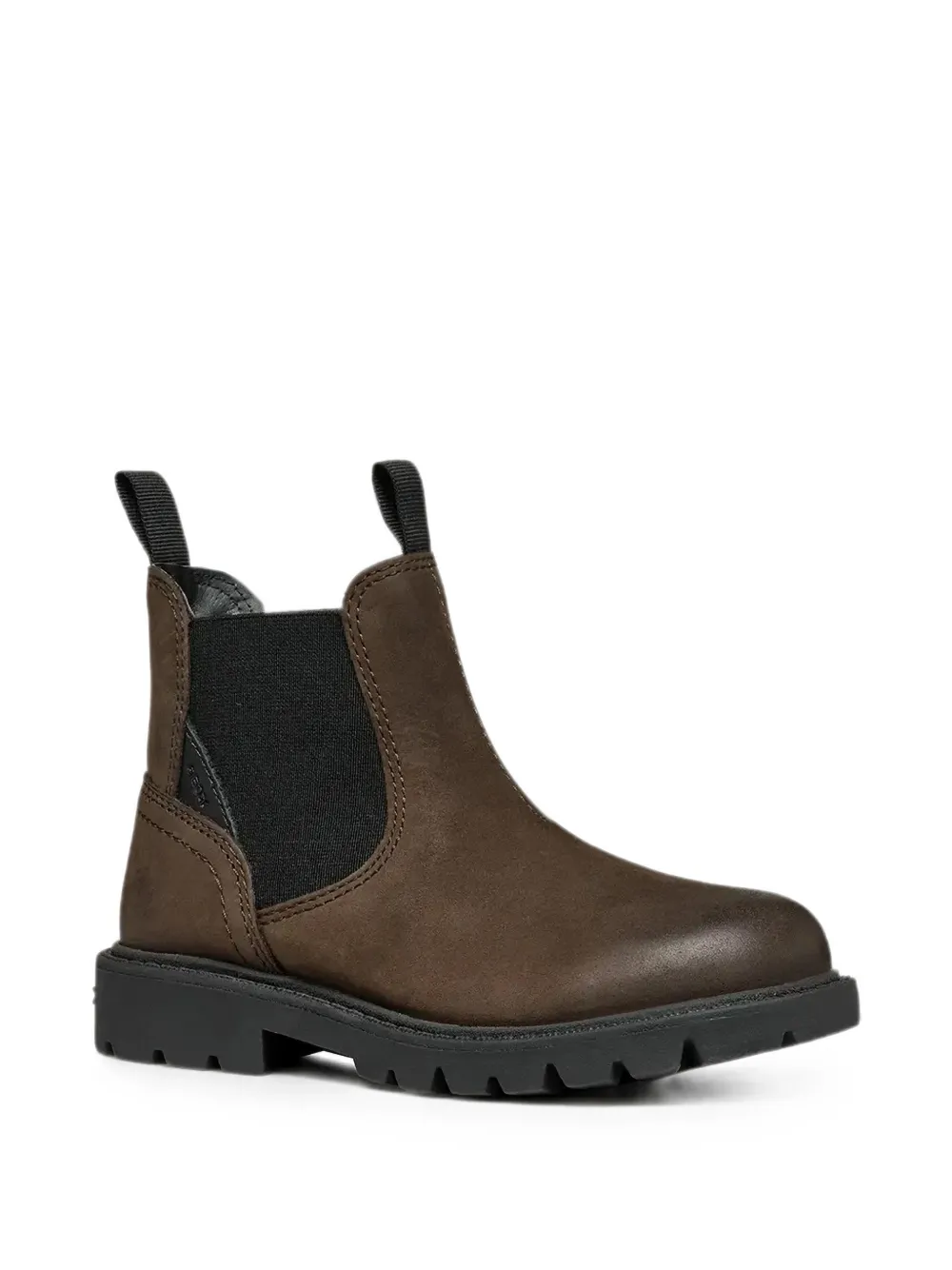 Geox Kids Stivaletti Shaylax con inserti elasticizzati - Marrone