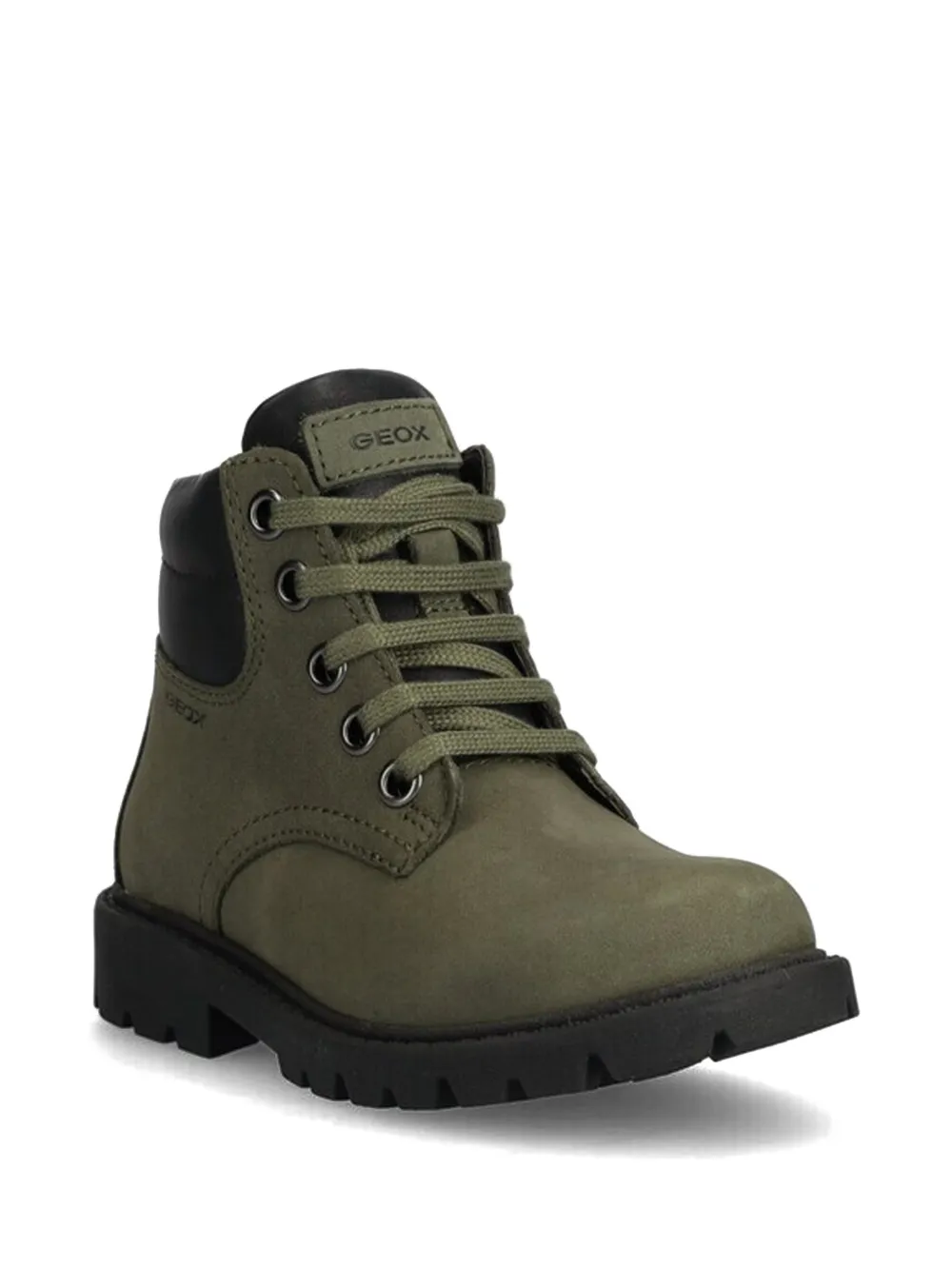 Geox Kids Stivali stringati Shaylax ù - Verde