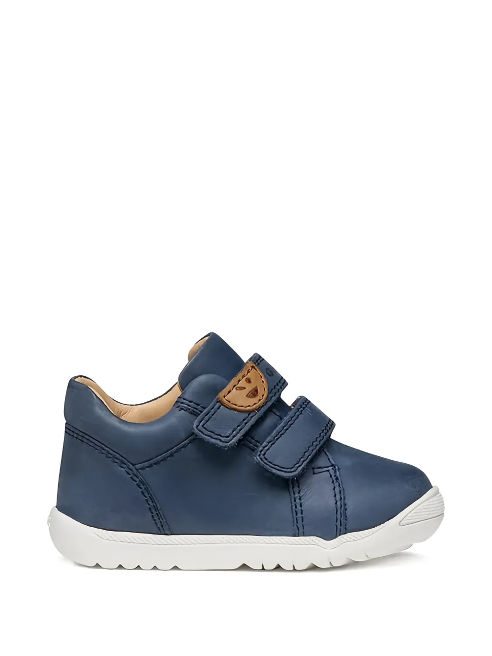 Geox Kids leather sneakers Blauw