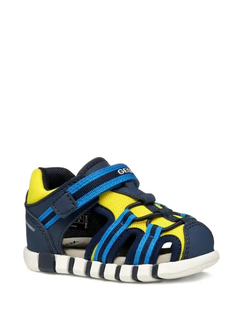 Geox Kids striped strap sandals