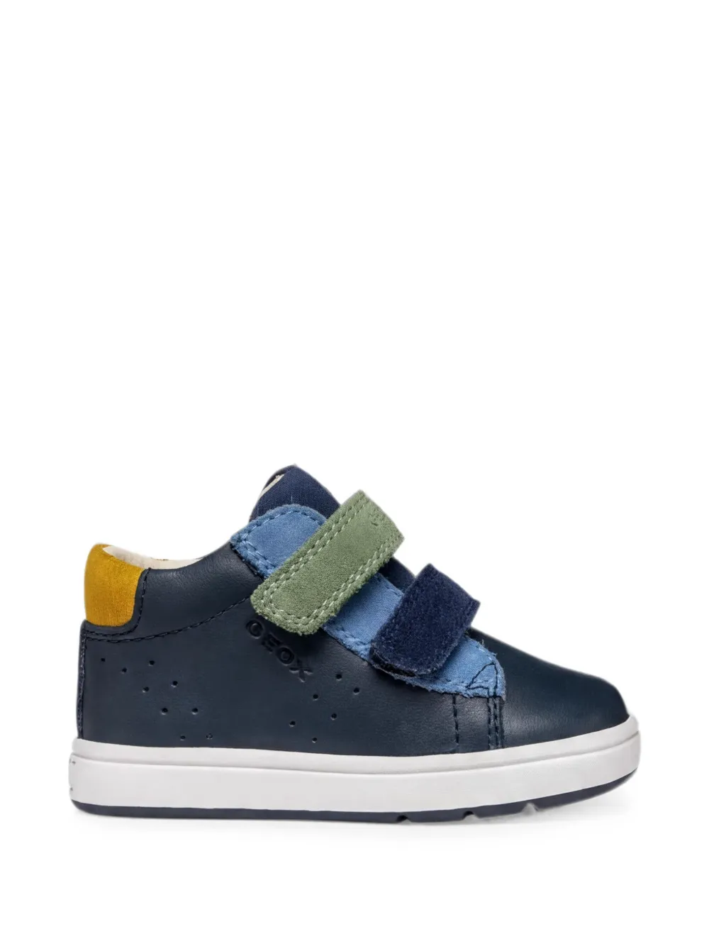 Geox Kids Biglia sneakers met bandje Blauw