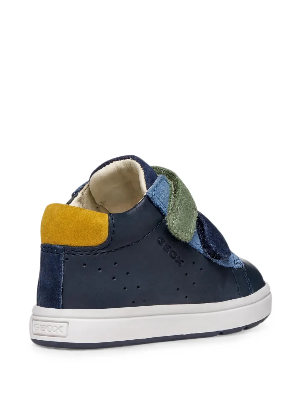 Geox Kids Biglia sneakers met bandje Blauw