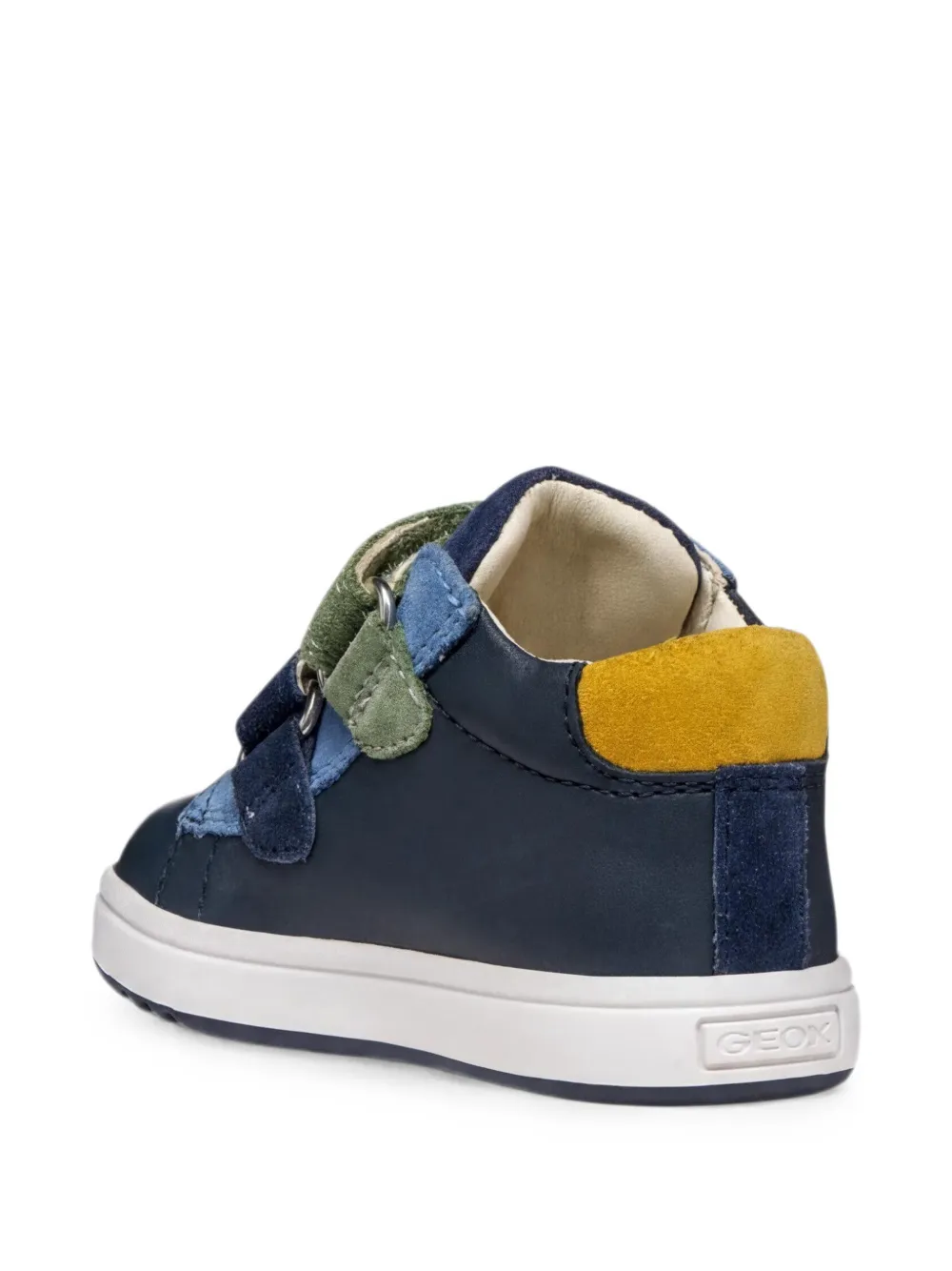 Geox Kids Biglia sneakers met bandje Blauw