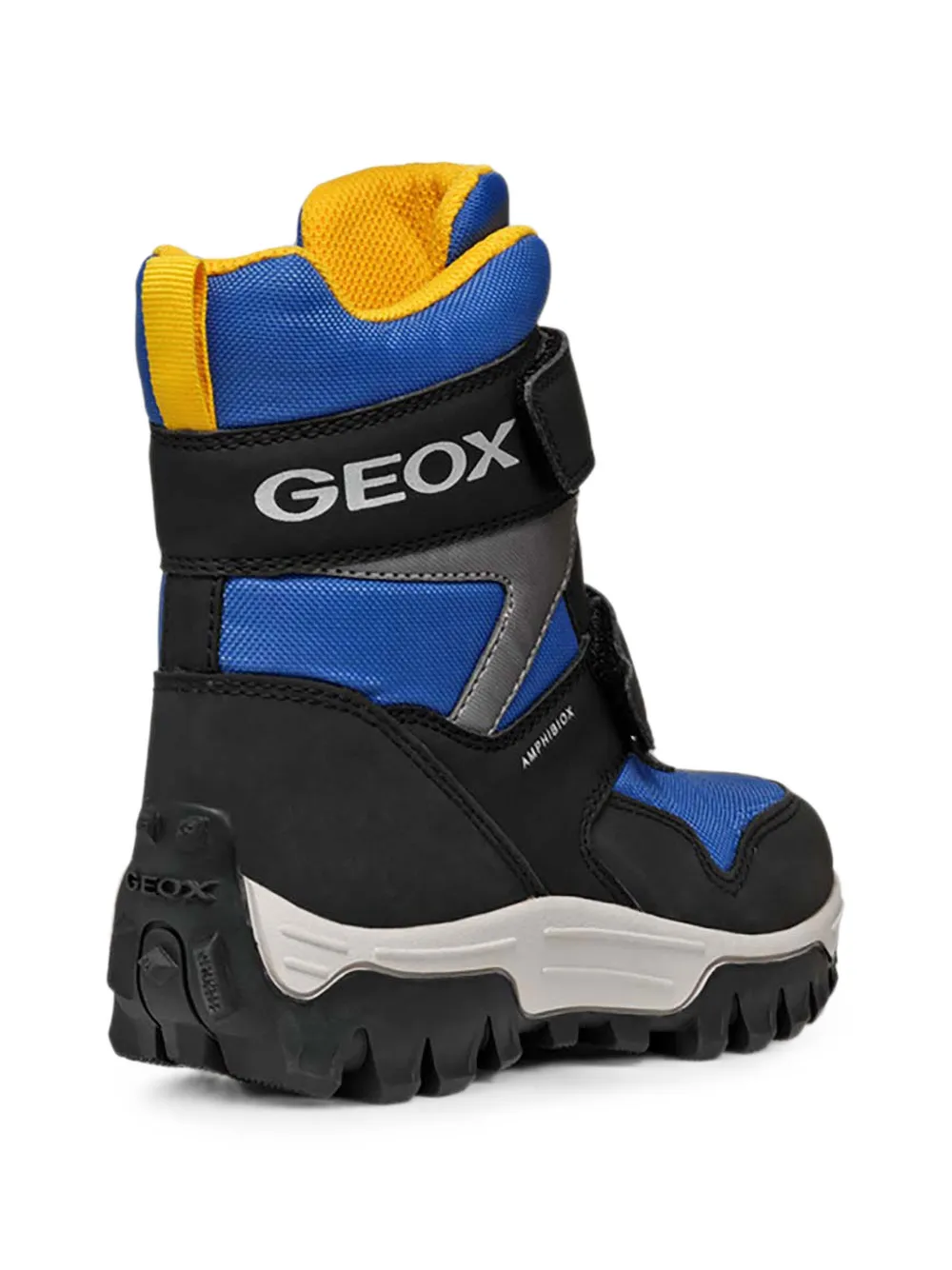 Geox Kids Himalaya Abx hook-fastening boots Zwart