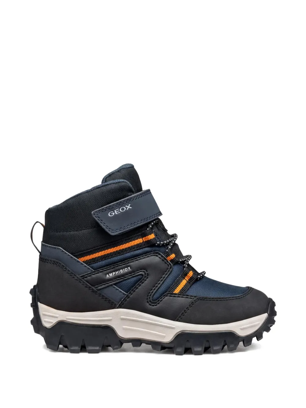 Geox Kids Himalaya waterdichte wandellaarzen Blauw