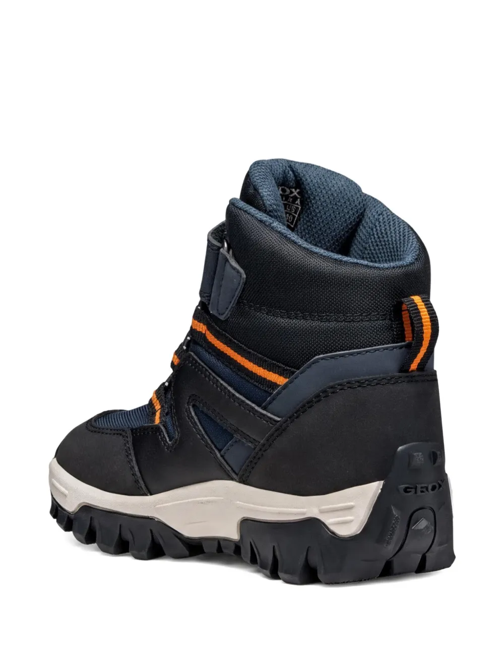 Geox Kids Himalaya waterdichte wandellaarzen Blauw