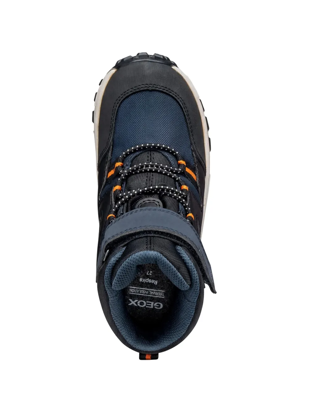 Geox Kids Himalaya waterdichte wandellaarzen Blauw