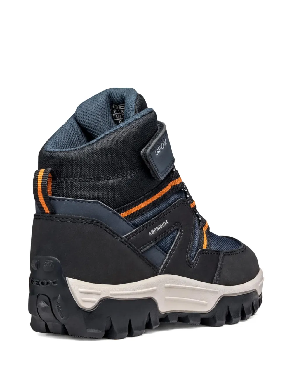 Geox Kids Himalaya waterdichte wandellaarzen Blauw