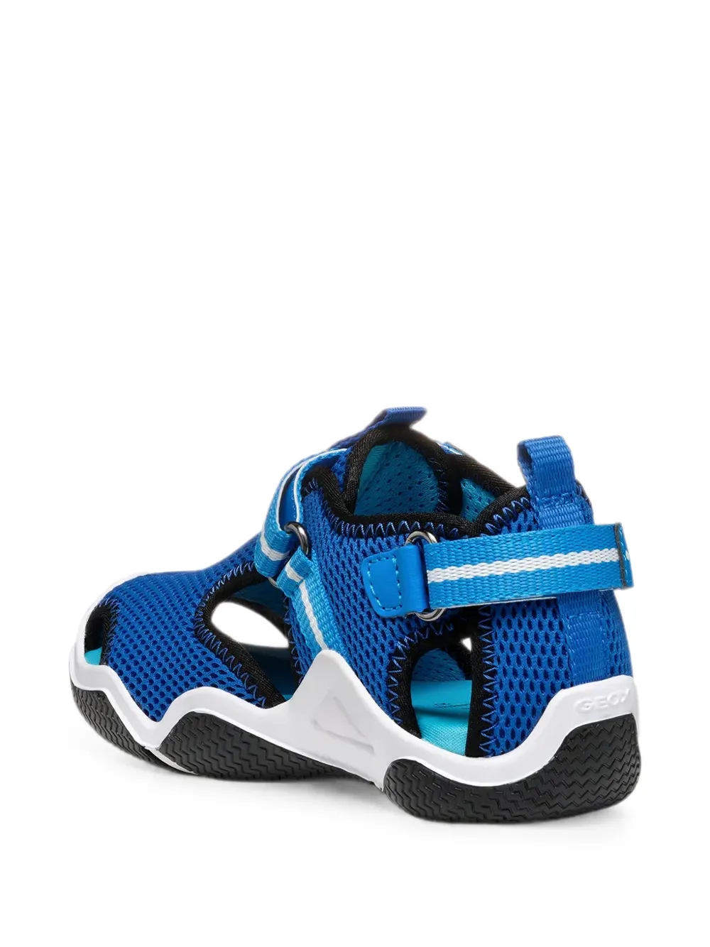 Geox Kids Wader mesh touch-strap sandals Blauw