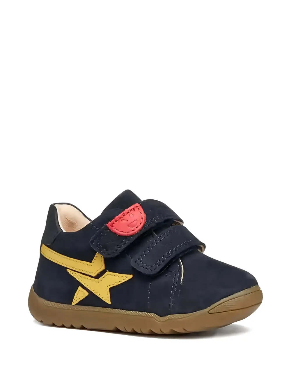Geox Kids Macchia star-appliqué sneakers Blauw