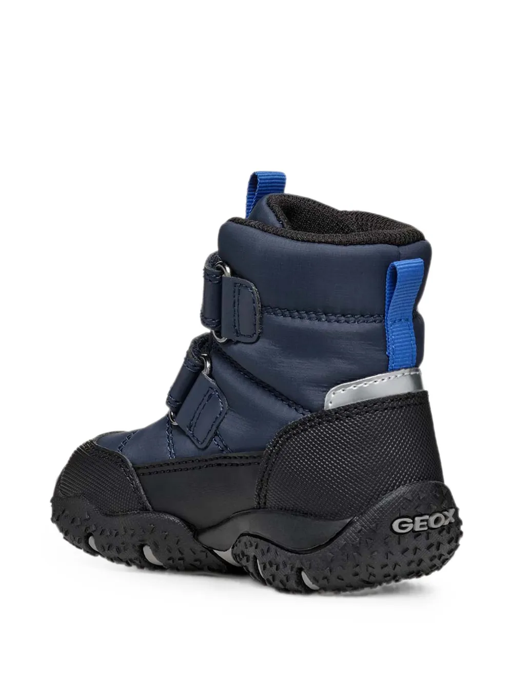 Geox Kids Baltic Abx snowboots met klittenband Blauw