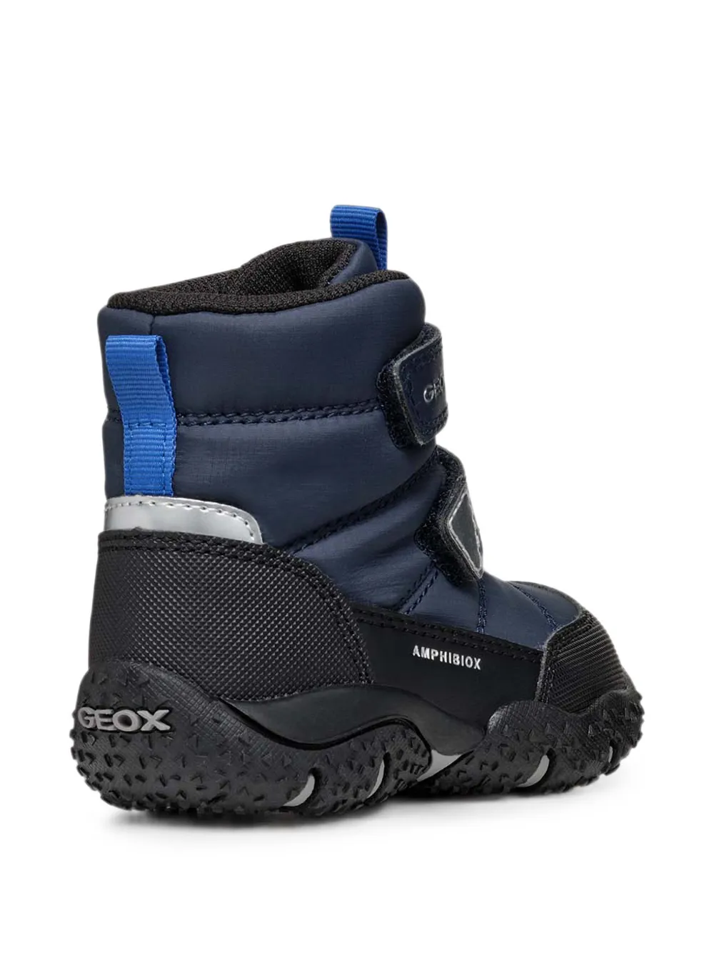 Geox Kids Baltic Abx snowboots met klittenband Blauw
