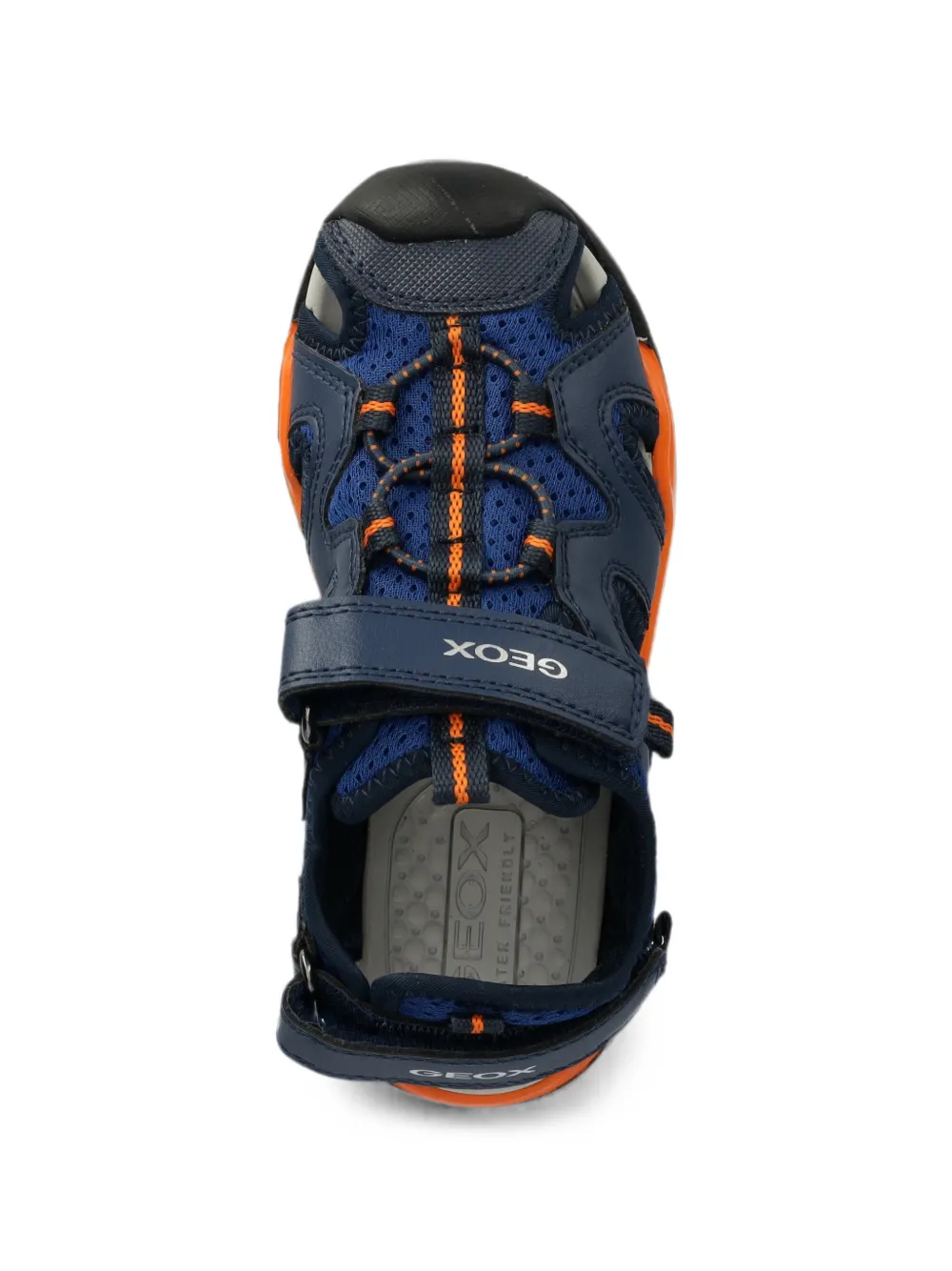 Geox Kids Borealis sandalen met klittenband Blauw
