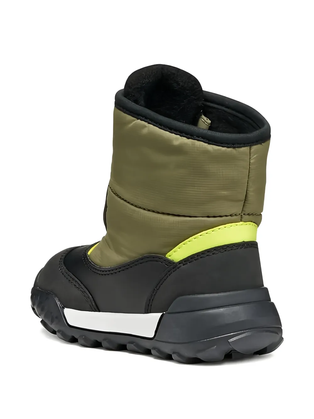 Geox Kids Trekkyup ABX enkellaarzen met klittenband Groen