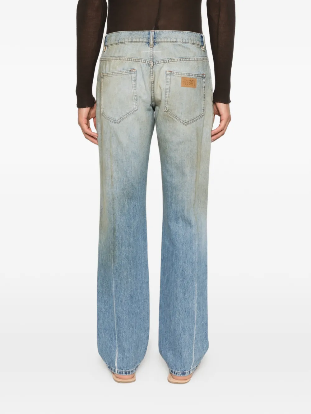MM6 Maison Margiela Jeans met vijf zakken Blauw