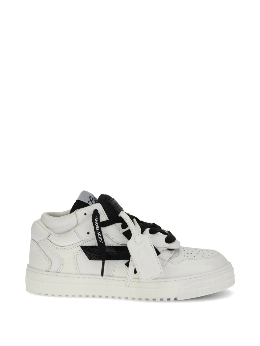 Off-White 3.0 Floating Arrow lace-up leather sneakers - Bianco
