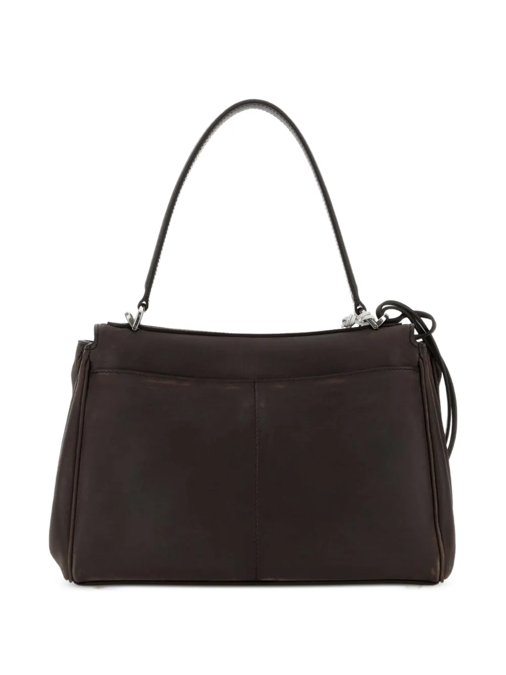 Balenciaga Rodeo leren shopper Bruin